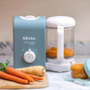 Beaba Babycook Express Multifunctional Baby Food Processor, Blender, Steamer, Sterilizer and Cooker - Baltic Blue - Dezine Kids