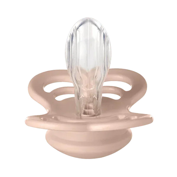 Bibs Supreme Pacifiers 2 Pack - Ivory/Blush
