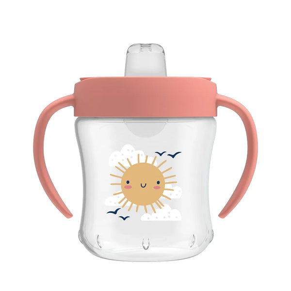 Dr.Browns Soft Spout Sippy Cup (6m+) 6 oz/180 ml - Sunshine - Dezine Kids