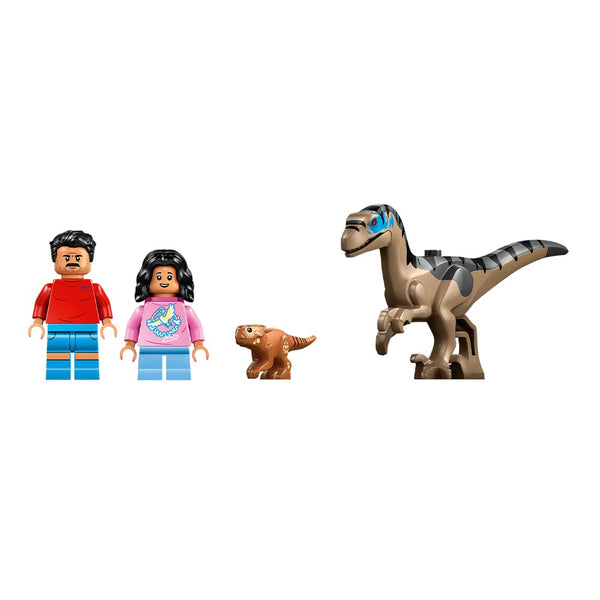 Lego Jurassic World Raptor Off Road Escape Velociraptor Toy Dinosaur