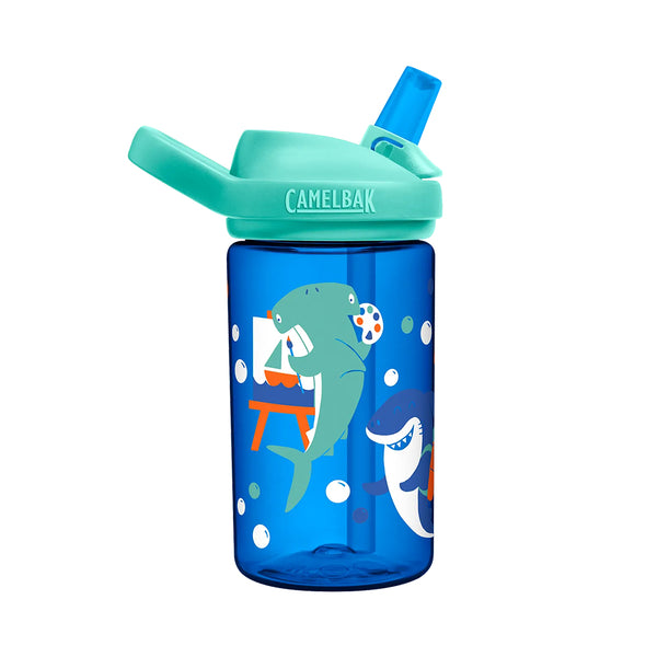 Camelbak Eddy+ Kids 0.4L Water Bottle - Shark Summer Camp - Dezine Kids