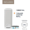 Diaper Genie Select Pail - Grey