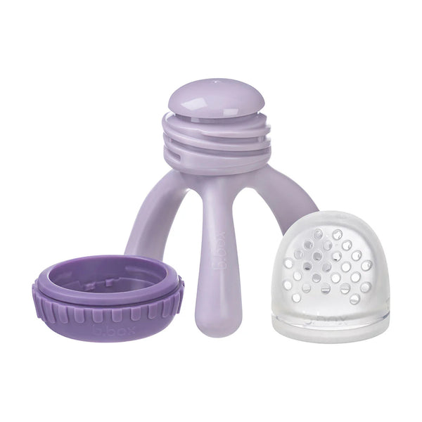 B.Box Silicone Fresh Food Feeder - Peony Purple