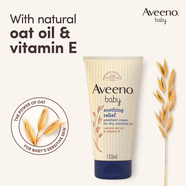 Aveeno Baby Soothing Relief Emollient Cream - 200ml