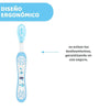Chicco Toothbrush Blue 6M to 3Y - Blue