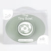 EzPz Tiny Bowl 100% Food Grade Silicone Suction Bowl Non Slip & Microwave Safe - Olive