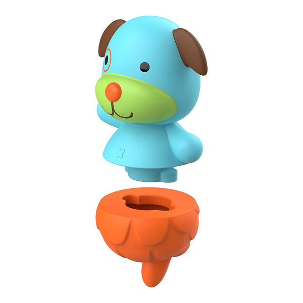 Skip Hop Bath Playthings Zoo Mix Match Flippers - Monkey Dog