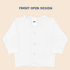 Hopop Front Open Full Sleeves Cotton Vest for Babies - Dezine Kids