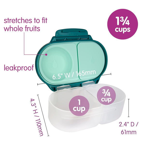 B.Box Snack Box - Emerald Forest Green