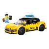 Lego City Yellow Taxi Model Car Kit with 2 Minifigures