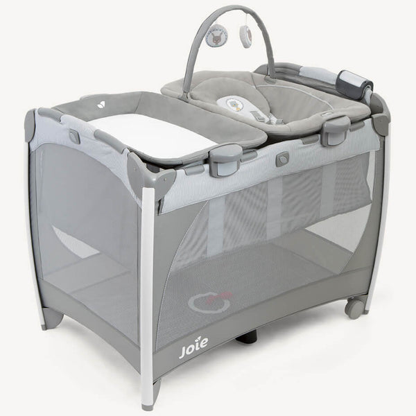 Joie Playard Excursion Change & Bounce 0 to 15kg - Portrait - Dezine Kids