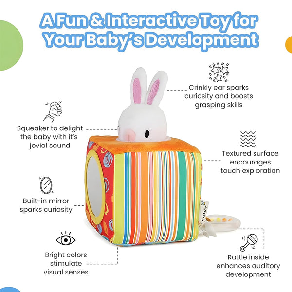 Nuluv Bunny Cube- Magic Trick Mirror Rabbit