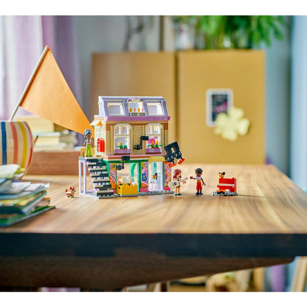 Lego Friends Music Store & Apartment Building Set Pretend