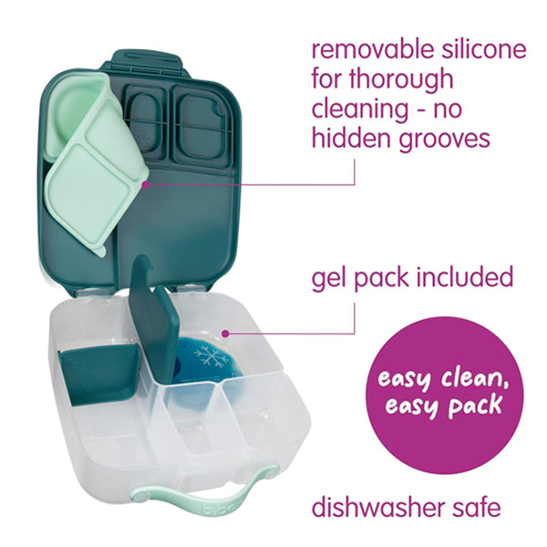 B.Box Lunch Box - Emerald Forest Green