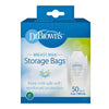 Dr. Browns Breastmilk Storage Bag 180ml, Pack of 50 - Dezine Kids