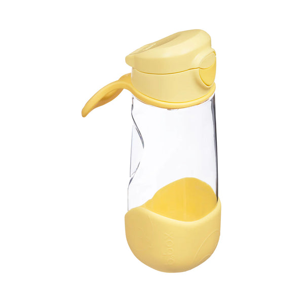B.Box Tritan Sport Spout Drink Bottle, 450 ml - Lemon Twist Yellow