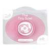 EzPz Tiny Bowl 100% Food Grade Silicone Suction Bowl Non Slip & Microwave Safe - Bright Pink