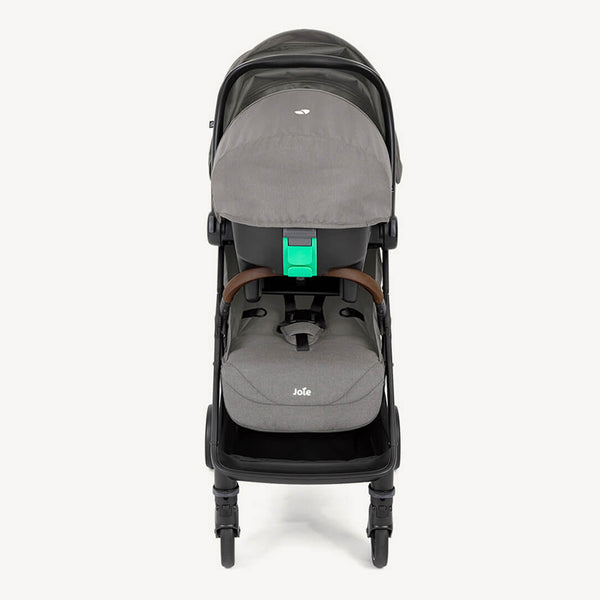 Joie Travel System Stroller Pact Pro with Infant Carrier i-Snug Birth+ to 22 kg - Pebble - Dezine Kids