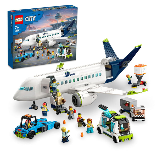 Lego City Passenger Airplane Building Toy Set - Dezine Kids