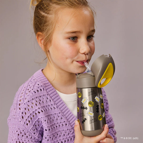 B.Box Insulated Drink Bottle Sipper 350 ml - Batman