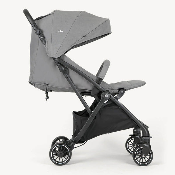 Joie Tourist 3 in 1 Compact Stroller, Suitable from Birth to 15 kg, Approx 3 Years - Pebble - Dezine Kids