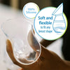 Dr. Browns Silicone One-Piece Breast Pump with Options+ Anti-Colic Bottle and Travel Bag