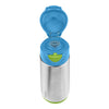 B.Box Insulated Sport Spout Drink Water Bottle 500 ml - Ocean Breeze Blue Green
