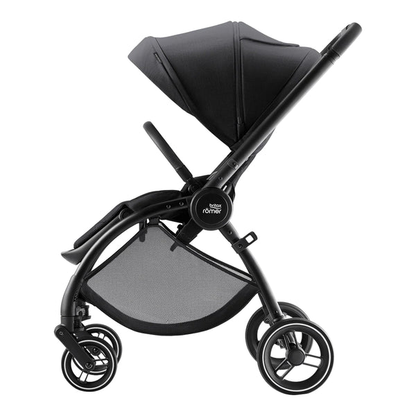 Britax Rio Baby Stroller with UPF 50+ Canopy - Carbon Black - Dezine Kids