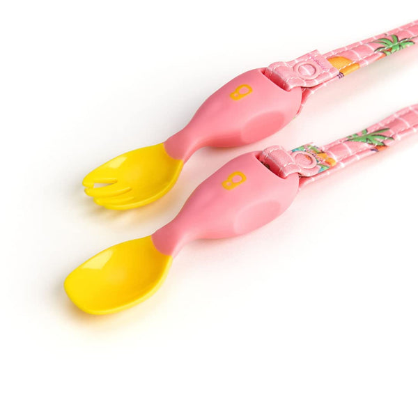 Bibado Handi Cutlery Attachable Weaning Cutlery Set -