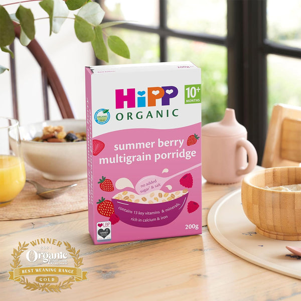 Hipp Organic Summer Berry Multigrain Porridge 10+ Months 200g