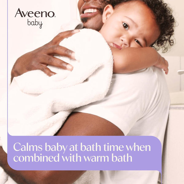 Aveeno Baby Calming Comfort Bath With Relaxing Lavender & Vanilla Scents - 532ml