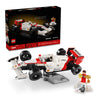 Lego Icons McLaren MP4/4 & Ayrton Senna Model Car for Adults
