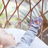 B.Box Silicone Wrist Teether Fox- Peony Purple