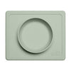 EzPz Mini Bowl 100% Food Grade Silicone Suction Bowl, Non Slip, BPA Free - Sage