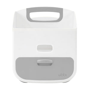Ubbi Diaper Storage Caddy and Changing Mat - Grey