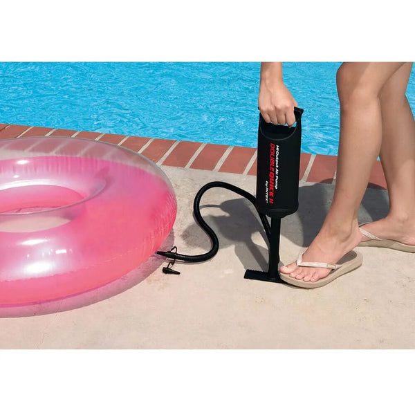 Intex Double Quick II Hand Pump, Air Pump for Inflatables - Black - Dezine Kids