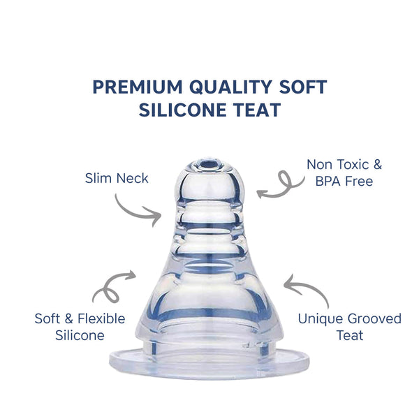 Hopop Baby Feeding Bottle Nipple Pack of 2 - Dezine Kids