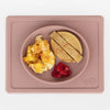 EzPz Tiny Plate 100% Food Grade Silicone Suction Plate - Blush
