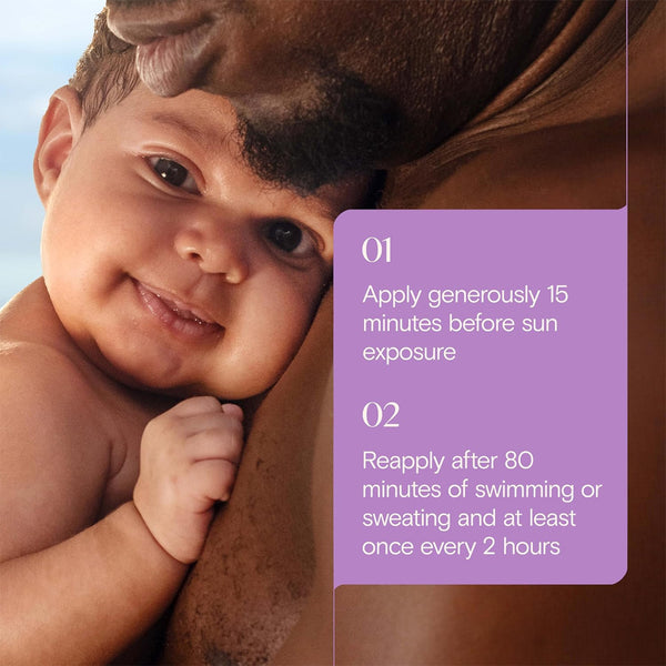Aveeno Baby Continuous Protection Zinc Oxide Mineral Sunscreen Lotion For Sensitive Skin Spf 50 - 88ml