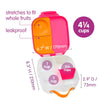 B.Box Mini Lunch Box - Strawberry Shake Pink Orange