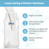Chicco Well Being Glass Feeding Bottle for 2m+ 240ml Medium Flow - Blue