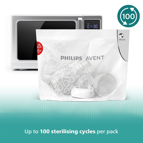 Philips Avent Microwave Steriliser Bags - Pack of 5
