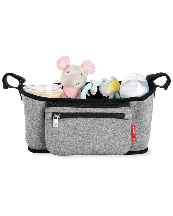 Grab & Go Stroller Organizer - Heather Gray - Dezine Kids