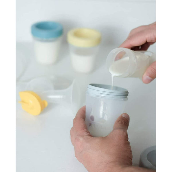 Beaba Silicone Portions, Set of 3 X 200 ml - Jungle