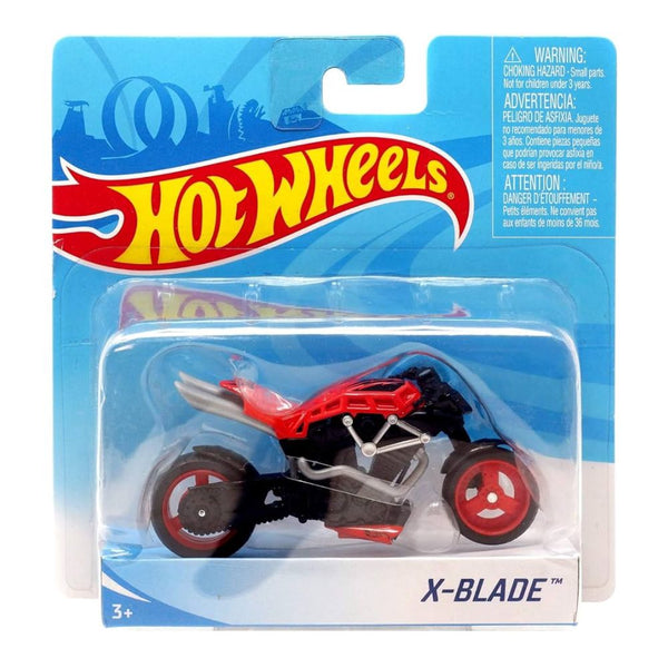 Hot Wheels Moto X Blade Toy Motorcycle - Red