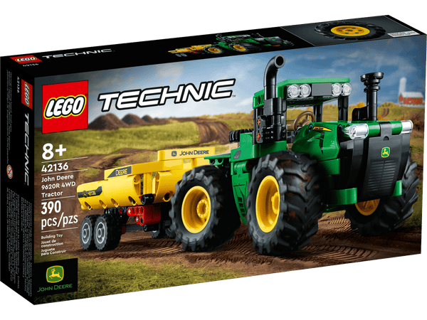 Lego Technic John Deere 9620R 4WD Tractor - Dezine Kids