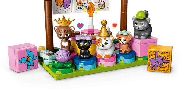 Lego Friends Cat Birthday Party & Tree House - Dezine Kids