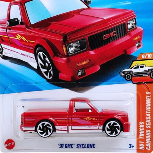 Hot Wheels 91 GMC Syclone Hot Truck - Dezine Kids