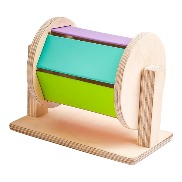 Curious Cub Montessori Spinning Drum for Babies - Dezine Kids