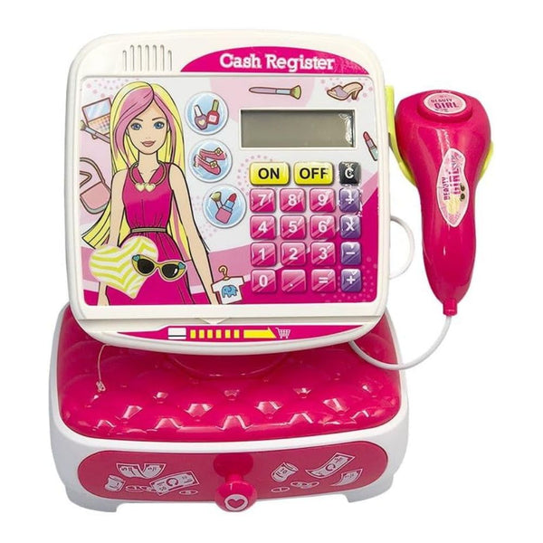 Five Star Toyzilla Children Cash Register & Girl's Play House Cashier Desk Set - Dezine Kids
